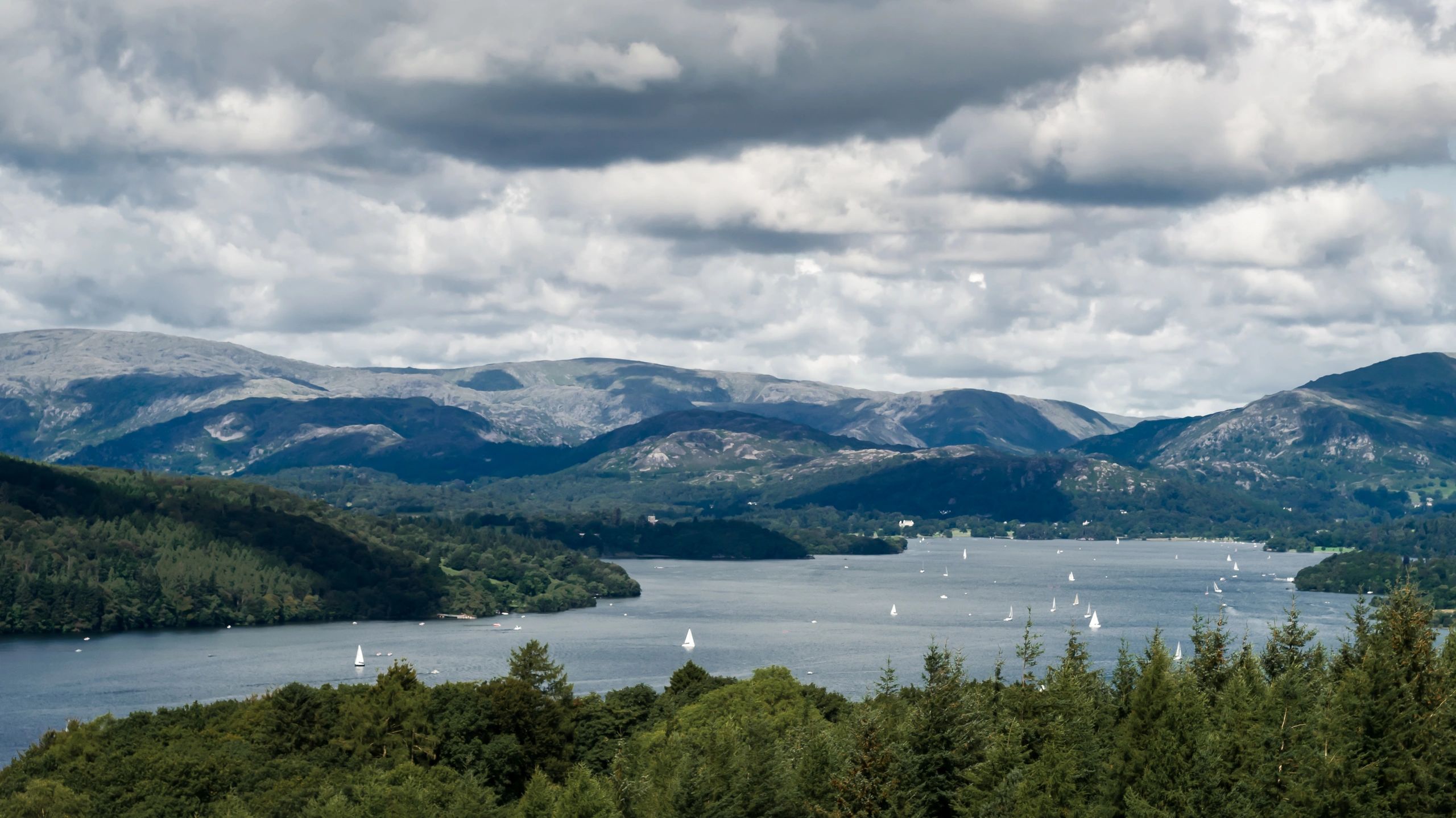 Lake Windermere wide view