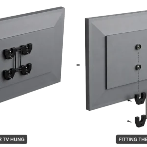 Easy Lift VESA Mount - lightweight, easy to store your TV prior to travel - caravan or motorhome TV Wall Mount