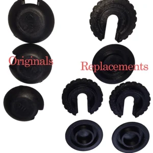 Fiat Ducato Carpet Mat Retainers - Improve design locking version – Set of 3