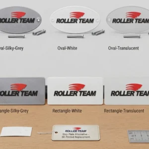 3D-Printed Step Plate Badge Alternative for Roller Team Motorhomes