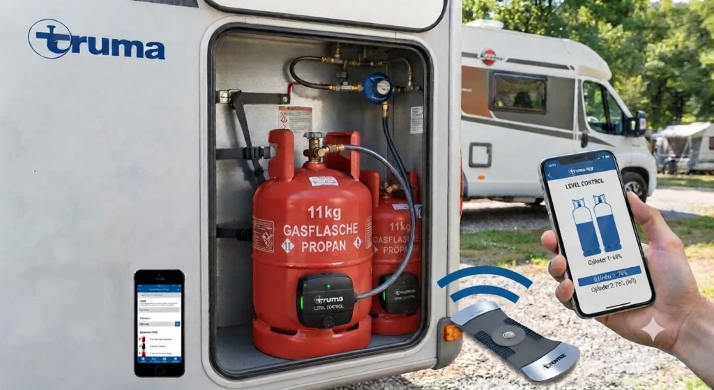 Truma LevelControl for LPG monitoring