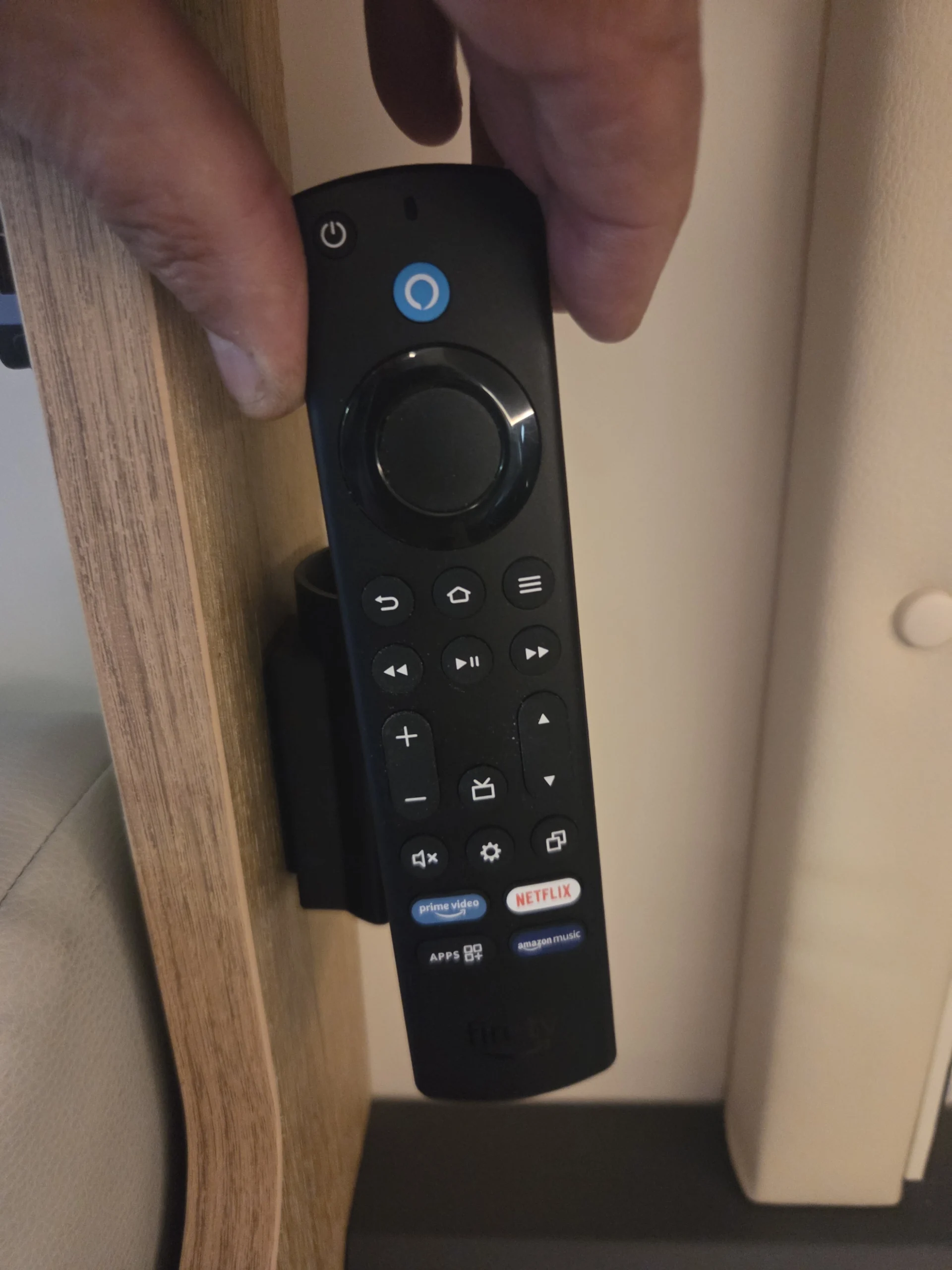 Motorhome or Caravan Wall Mount Holder for Amazon Fire TV Stick Remote - Image 3