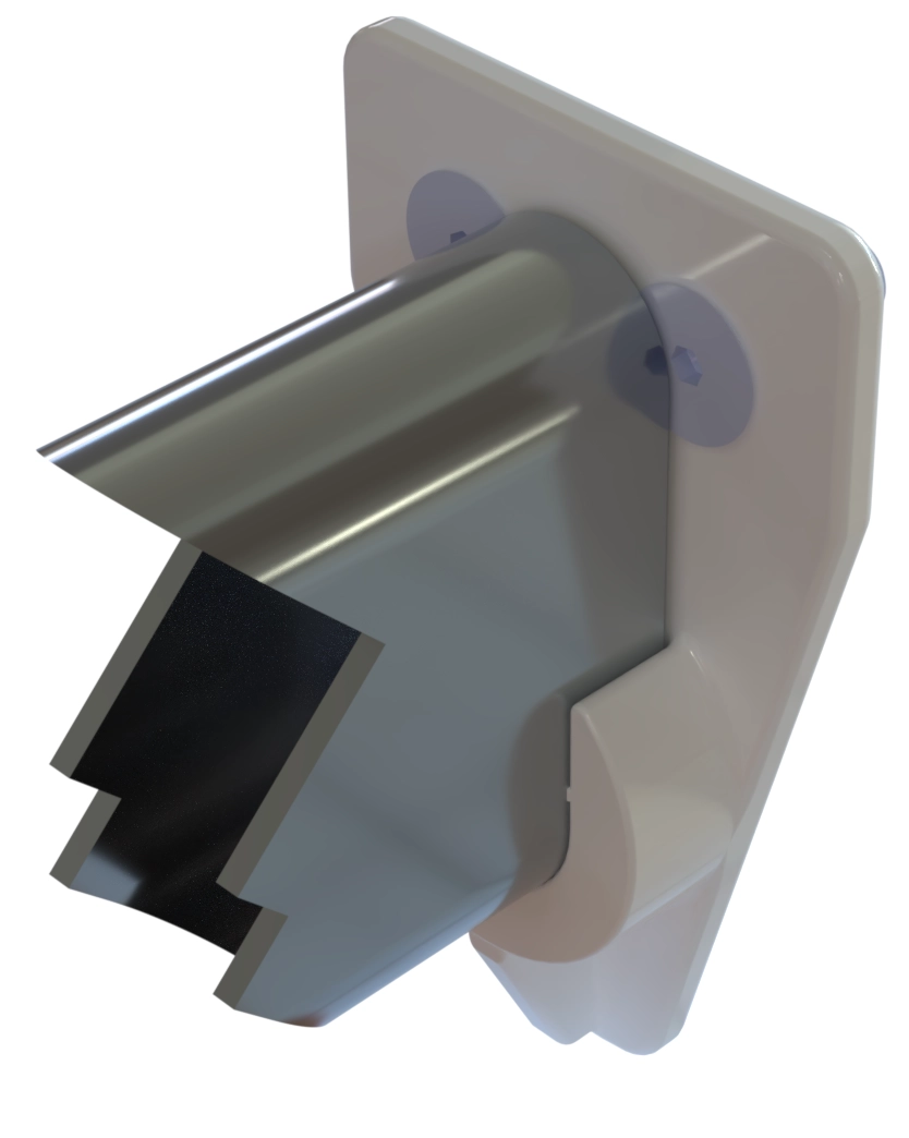 Roller Team Motorhome Wardrobe Rail Brackets (Pair) - Upgraded Heavy-Duty Support - Image 7