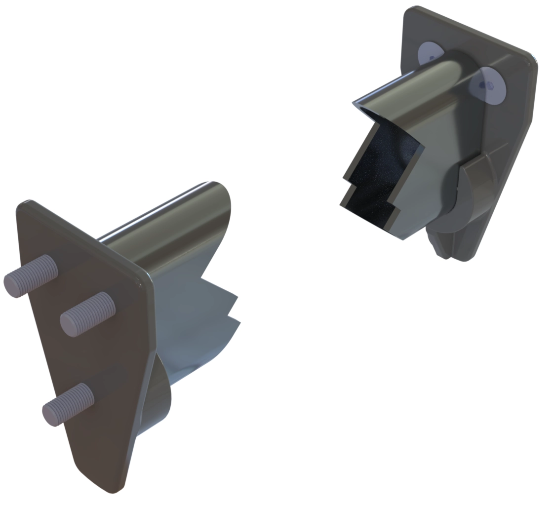Roller Team Motorhome Wardrobe Rail Brackets (Pair) - Upgraded Heavy-Duty Support - Image 9