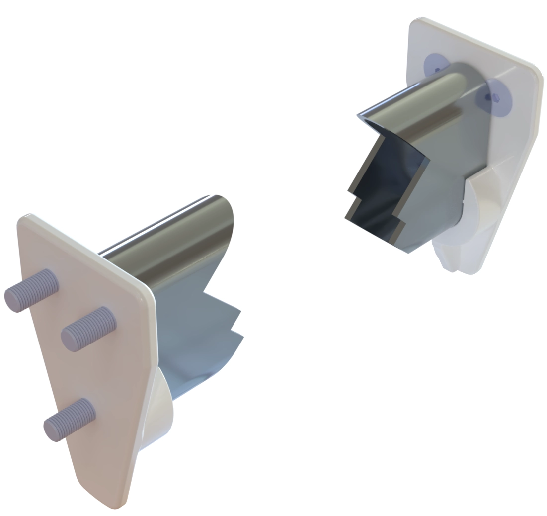 Roller Team Motorhome Wardrobe Rail Brackets (Pair) - Upgraded Heavy-Duty Support - Image 10