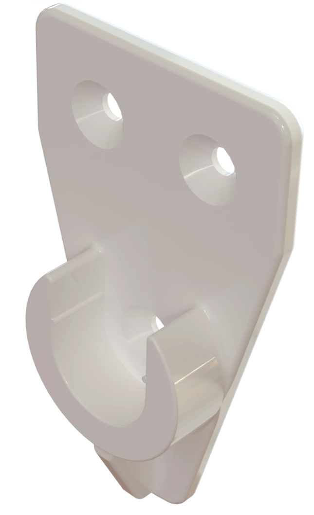 Roller Team Motorhome Wardrobe Rail Brackets (Pair) - Upgraded Heavy-Duty Support - Image 2